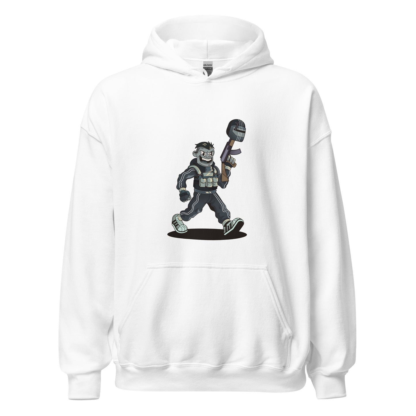 Escape From Tarkov Hardcore 30s art style killa boss Hoodie PullOver